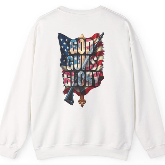 'God, Guns, Glory' BackPrint - Sweatshirt