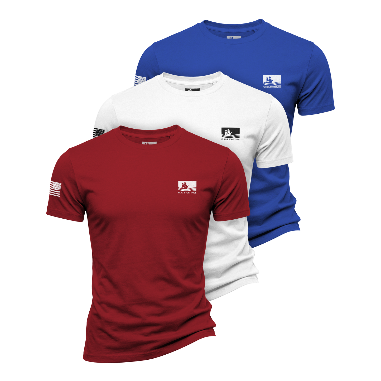 USA Mayflower Logo Tee — 3 Pack