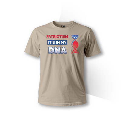 Patriotism: It's In My DNA – Short Sleeve Tee