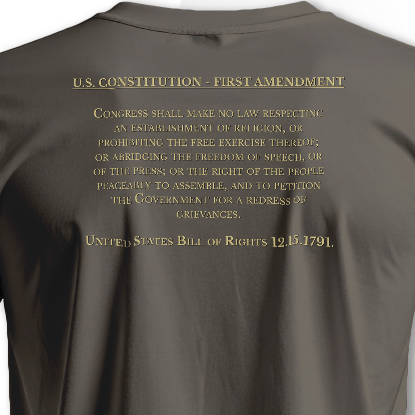 “This Shirt Has Constitutional Rights” – Short Sleeve Tee