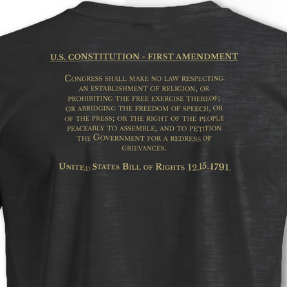 “This Shirt Has Constitutional Rights” – Short Sleeve Tee