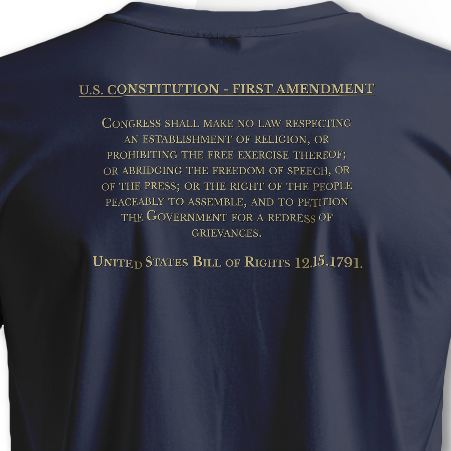 “This Shirt Has Constitutional Rights” – Short Sleeve Tee