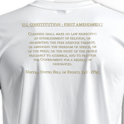 “This Shirt Has Constitutional Rights” – Short Sleeve Tee