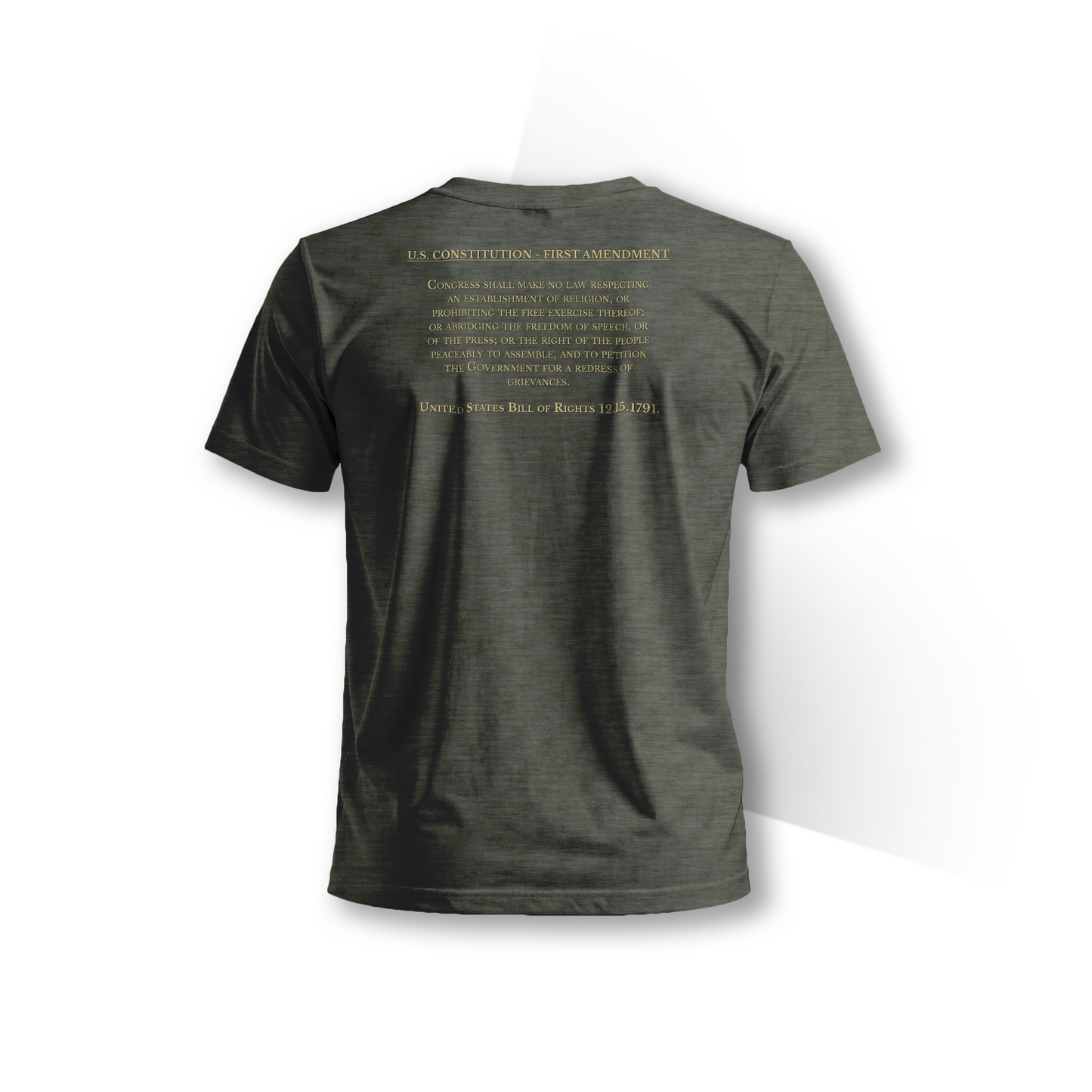 “This Shirt Has Constitutional Rights” – Short Sleeve Tee