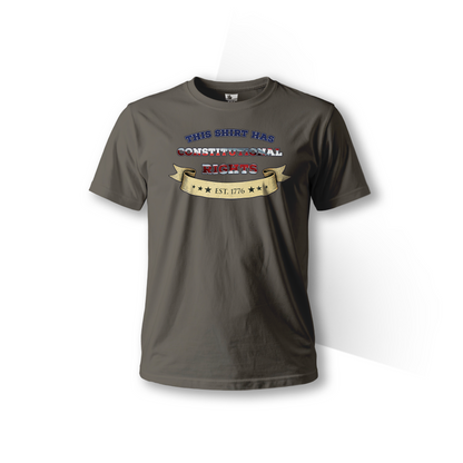 “This Shirt Has Constitutional Rights” – Short Sleeve Tee