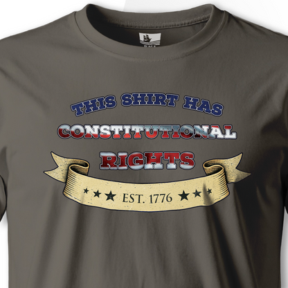 “This Shirt Has Constitutional Rights” – Short Sleeve Tee