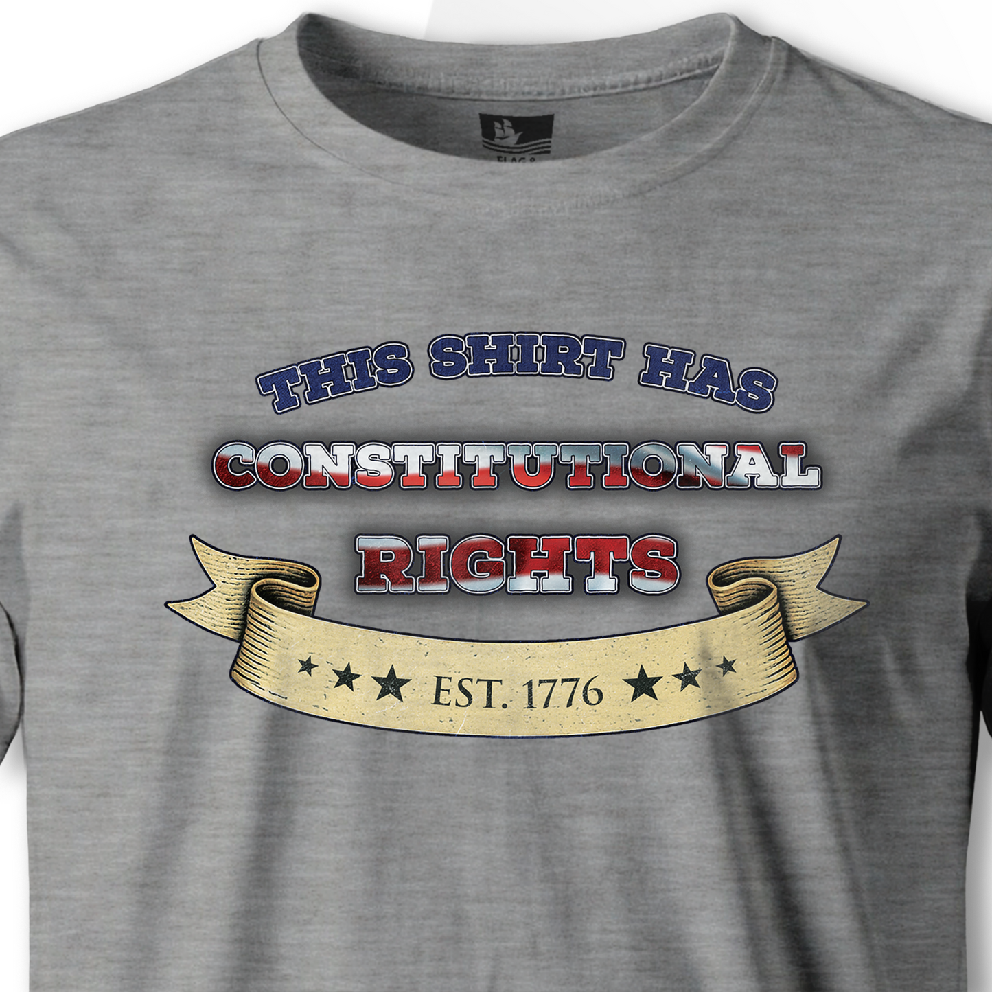 “This Shirt Has Constitutional Rights” – Short Sleeve Tee