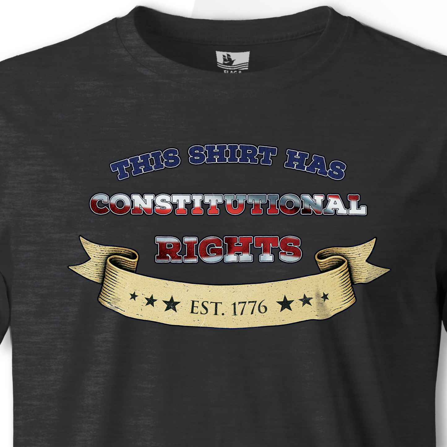 “This Shirt Has Constitutional Rights” – Short Sleeve Tee