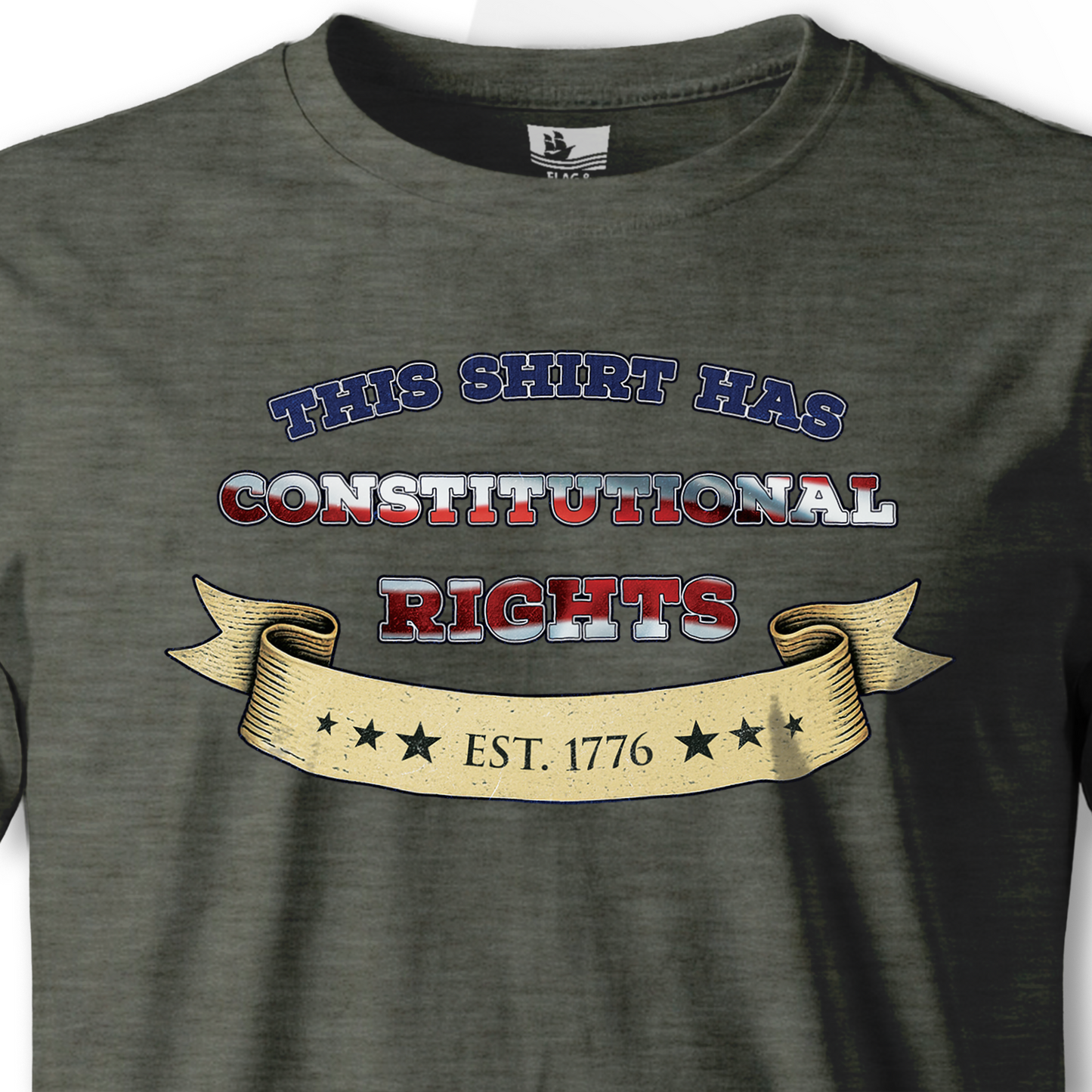 “This Shirt Has Constitutional Rights” – Short Sleeve Tee