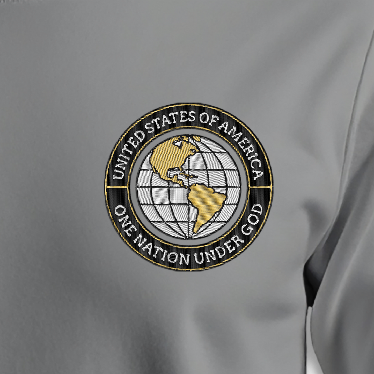 One Nation Under God – Embroided Sweatshirt